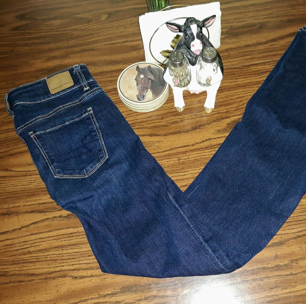 2 pairs American Eagle Jean's